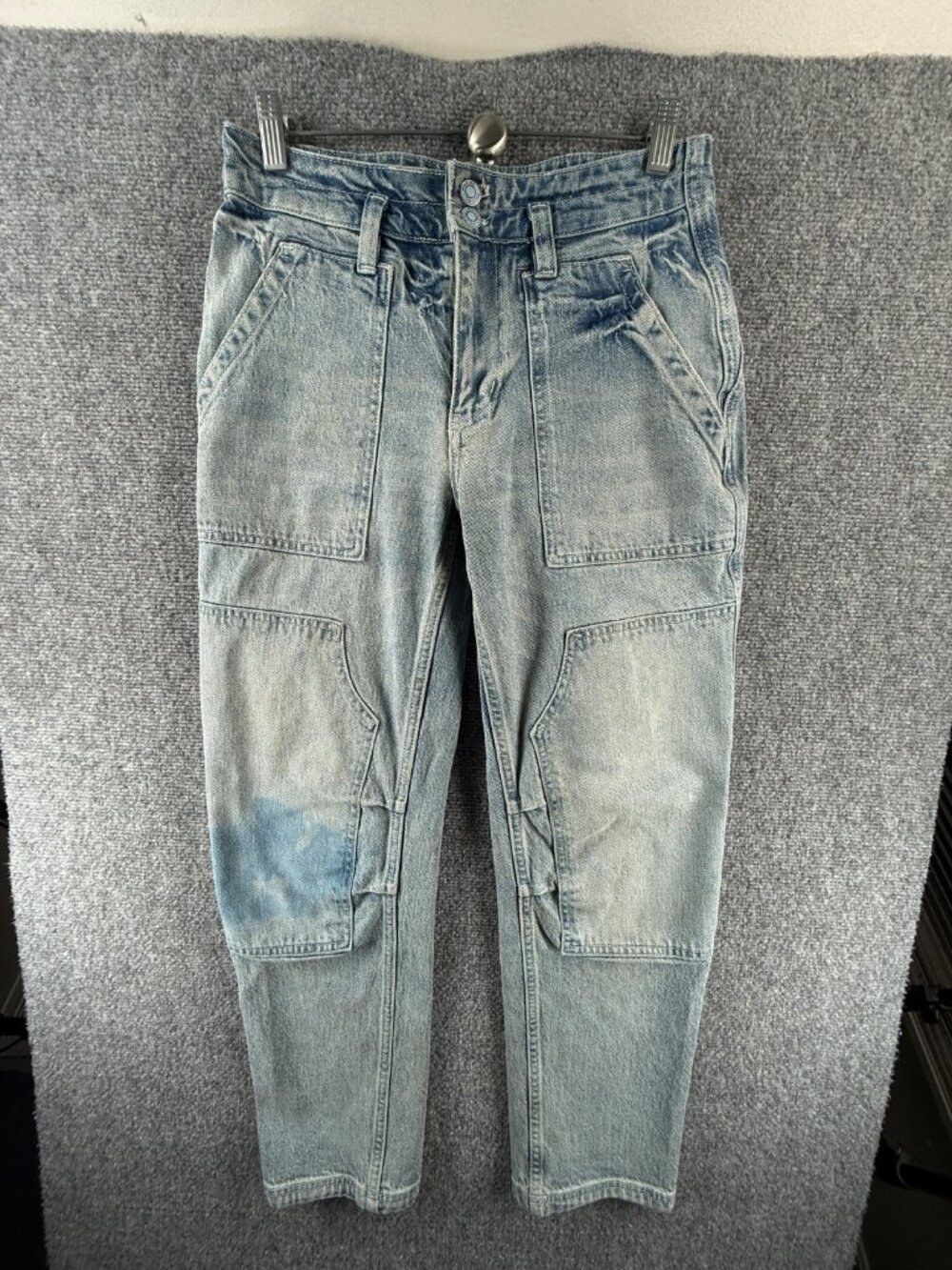 Anthropologie Pilcro Wanderer Jeans Size 27 Light Wash Women Denim ACTL 28X27